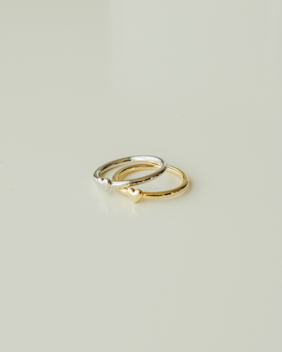 14K(刻印入)ハートリング ハート リング – APLO. shop